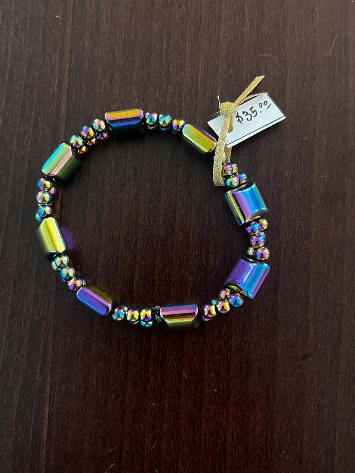 Molidaan Magnetic Hematite Bracelet (Triple Circle)