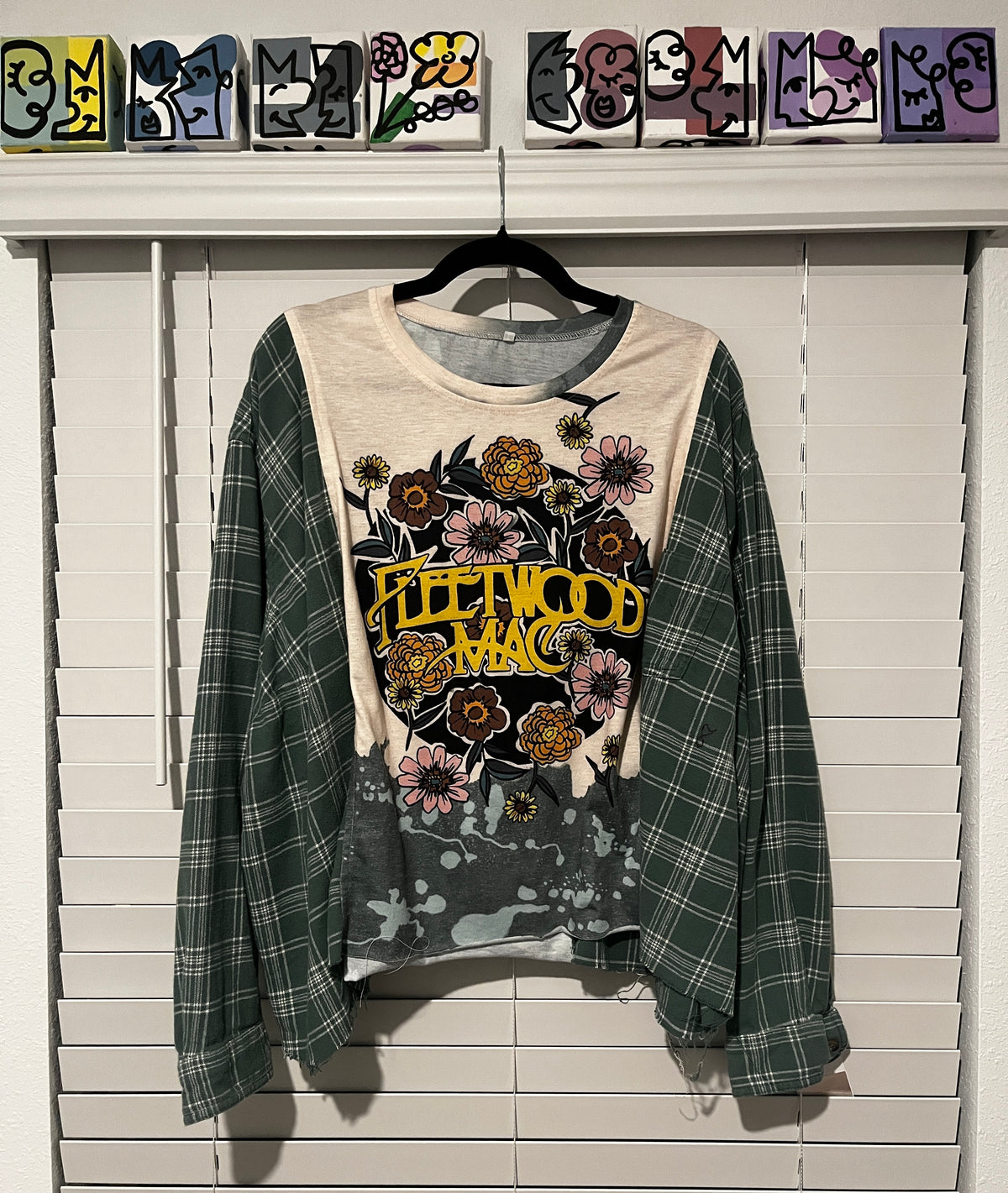 Upcycled - Long Sleeve - Fleetwood Mac (Green)