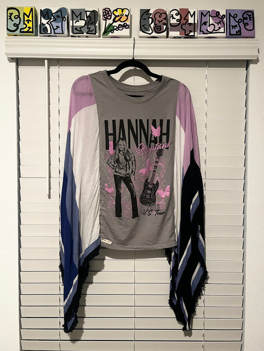 Upcycled - Scarf Sleeve - Hannah Montana