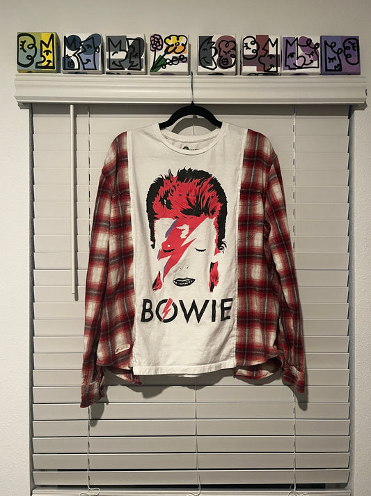 Upcycled - Long Sleeve - David Bowie
