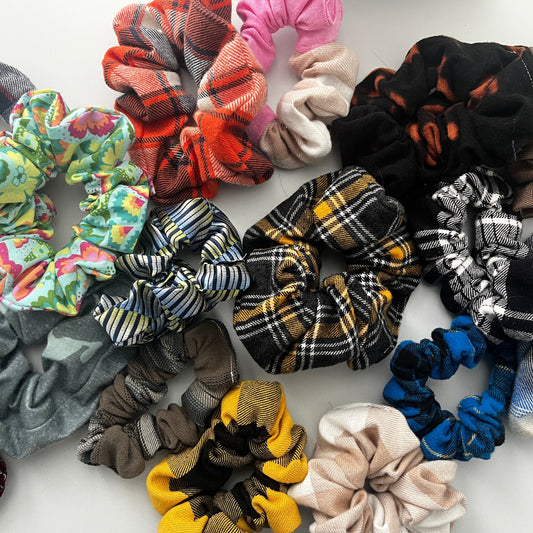 Upcycled Scrunchies