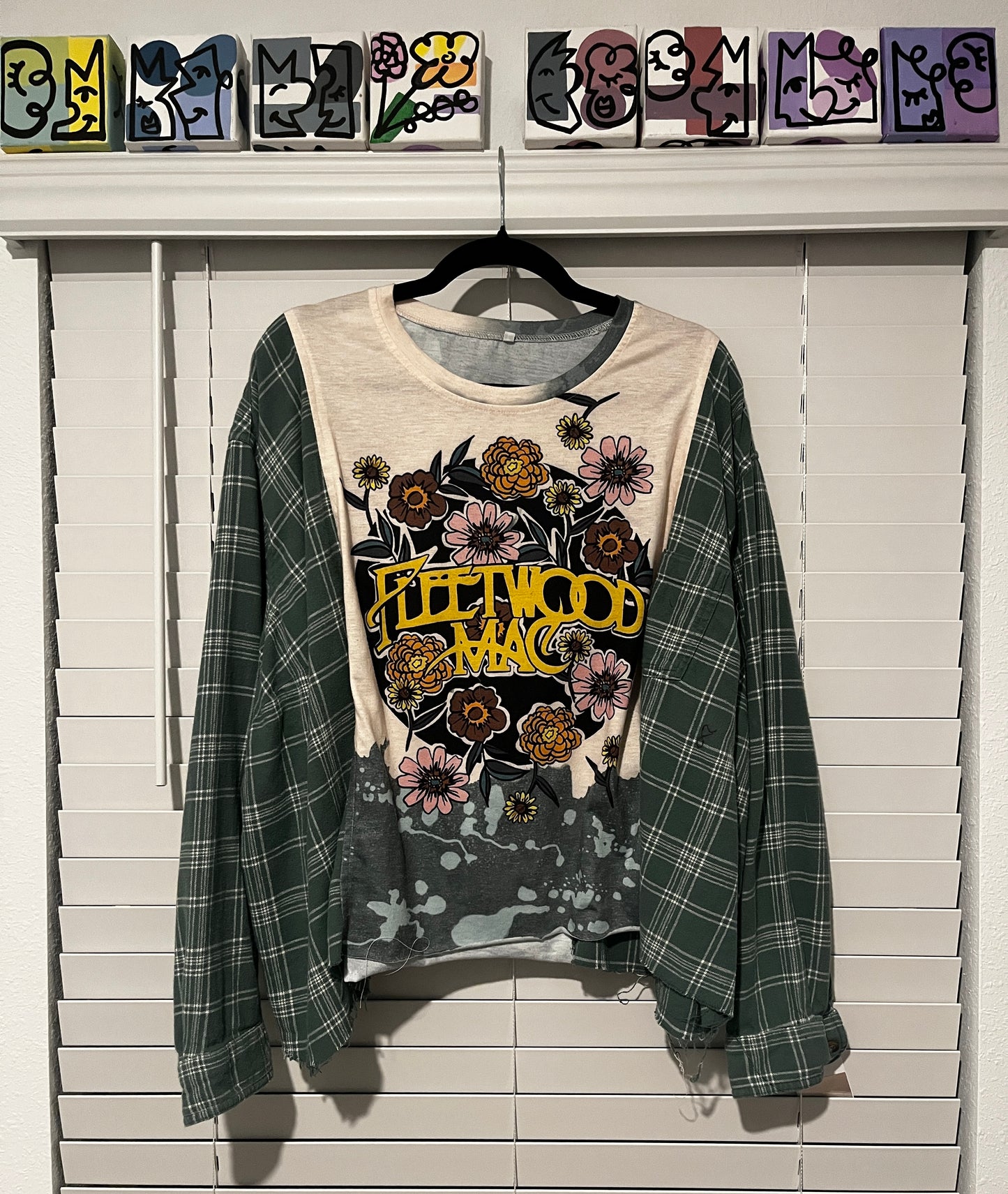 Upcycled - Long Sleeve - Fleetwood Mac (Green)